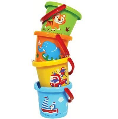 Gowi Bucket with Decoration-7 Diameter