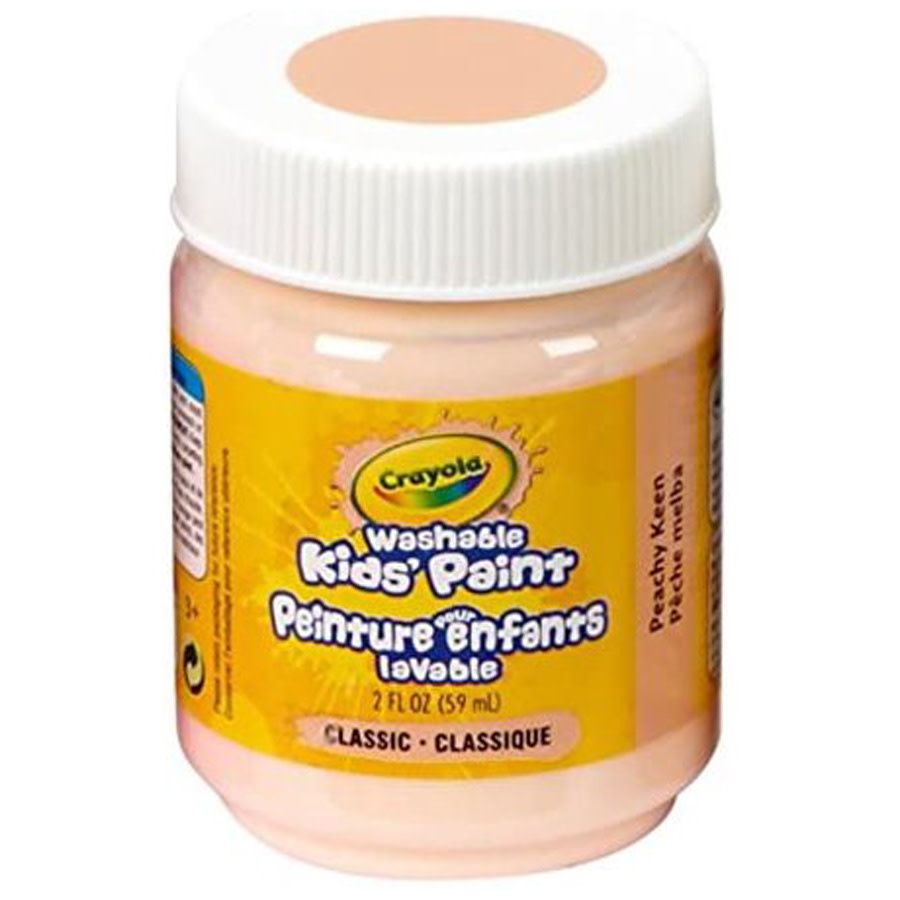Crayola Peach 59mL Paint