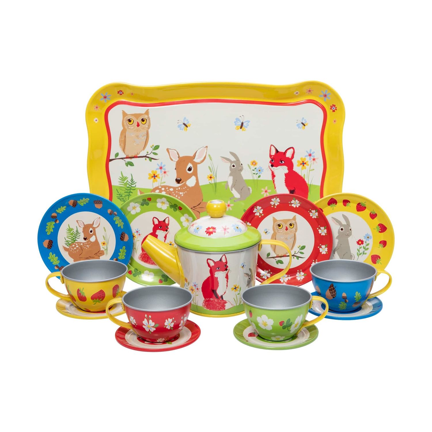 Forest Friends Tea Set
