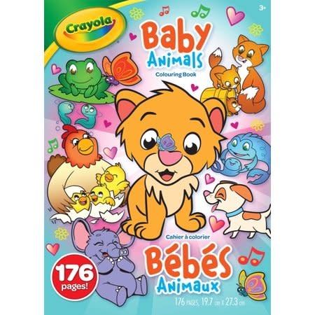 Crayola Baby Animals Colouring Book 176p.