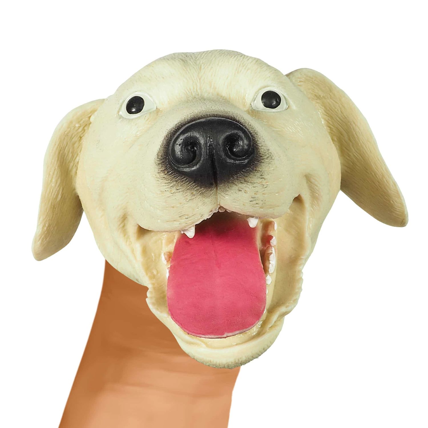 Dog hand puppet