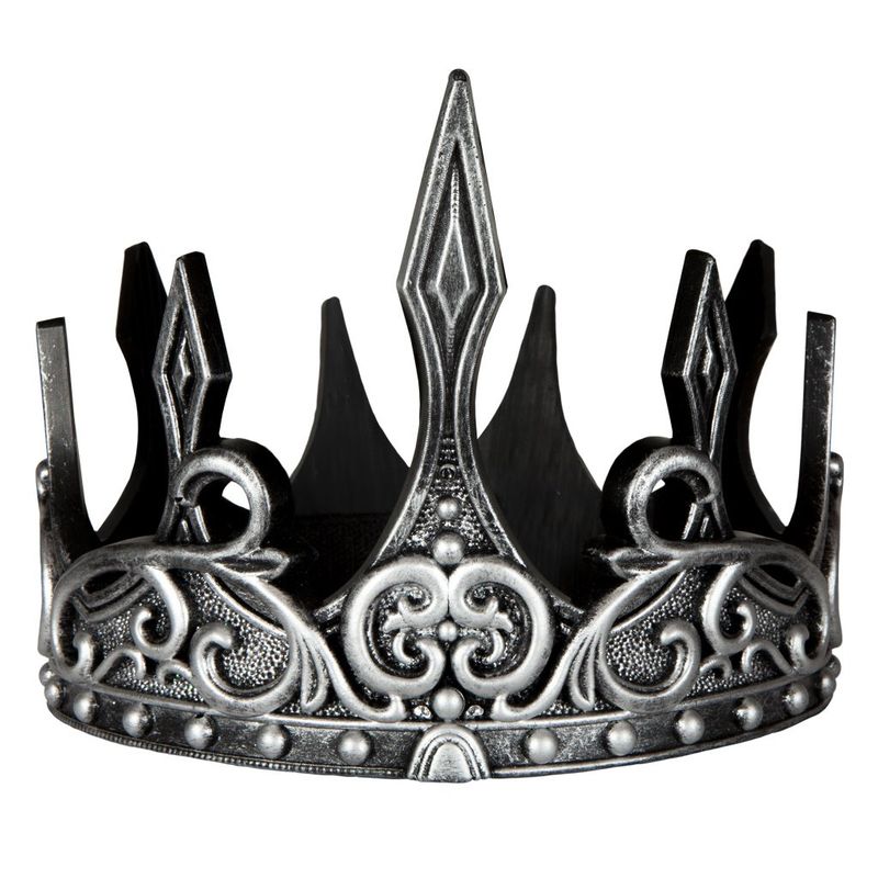 Medieval Crown SilverBlack