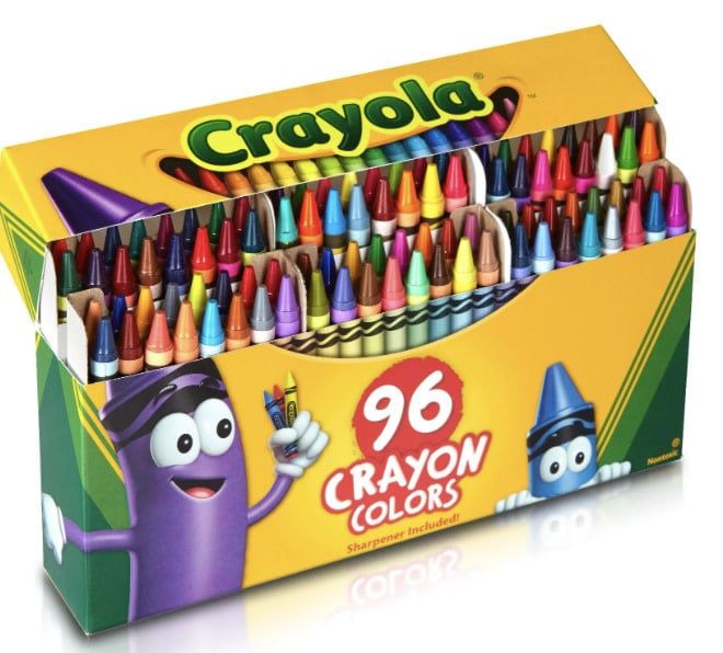 96 Crayons
