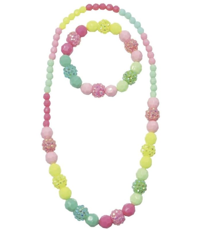 Vividly Vibrant Necklace and Bracelet set