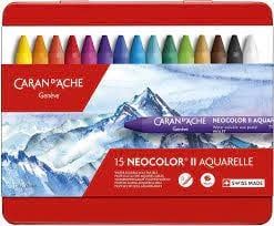 Caran D'ache Neocolor II 15 pc crayons
