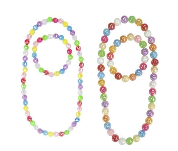 Colour Me Rainbow Necklace &amp; Bracelet Set