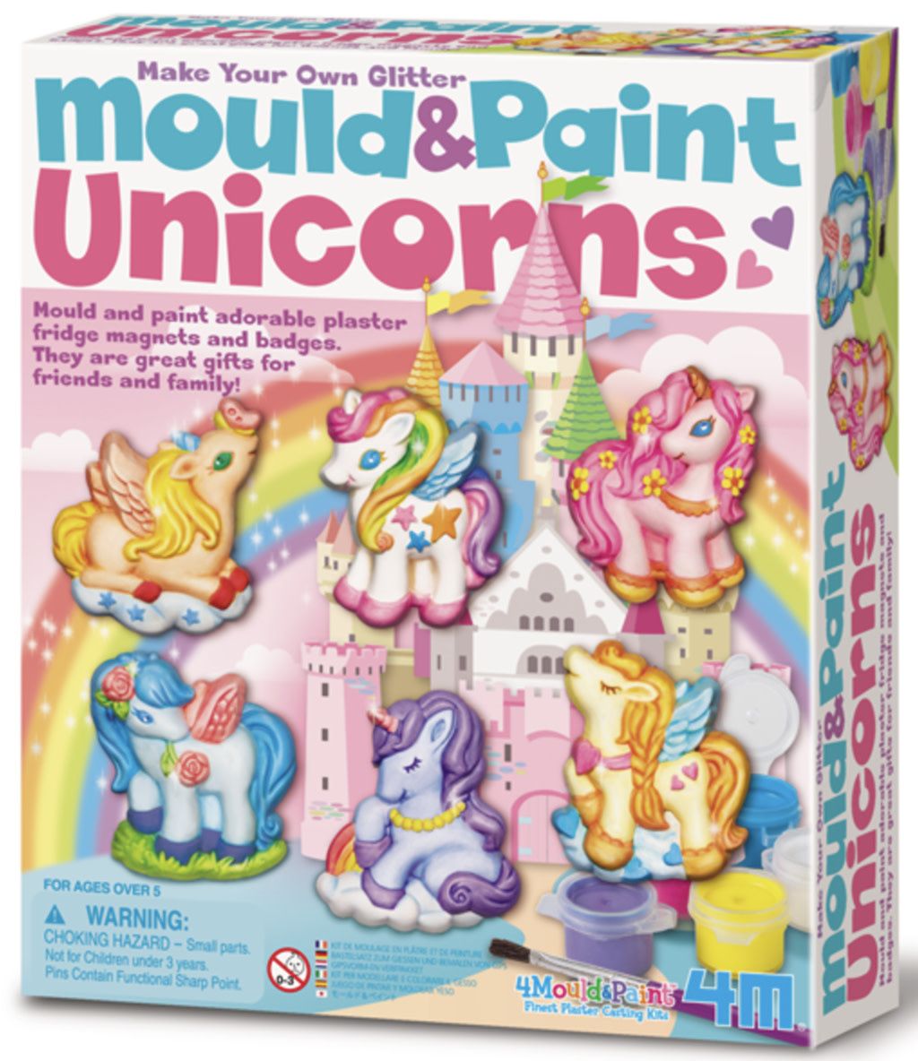 Mould &amp; Paint Unicorns