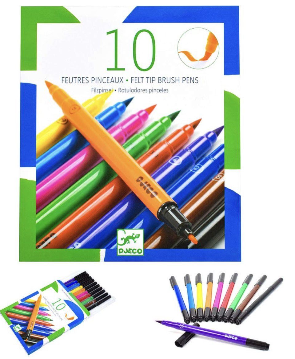10 Classic Felt Brushes