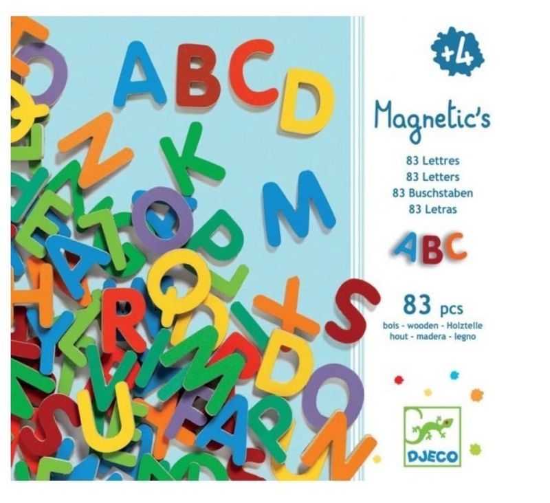 83 Small Letter Magnets