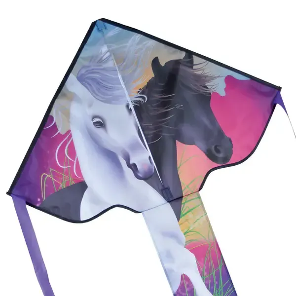33"x21" Easy Flyer Horses