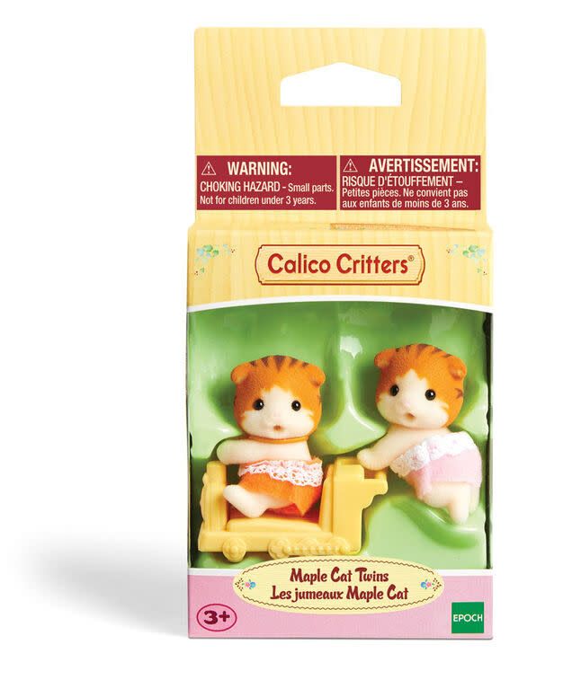 Calico Critters Maple Cat Twins