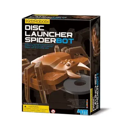 Disc Lunching Spider Bot