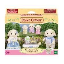 Calico Critter Flora Rabbit Family