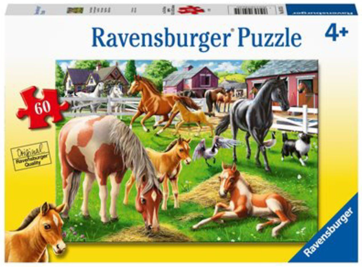 Happy Horses  60pc Puzzle