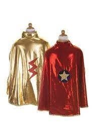 Reversible Wonder Cape Red/Gold