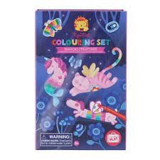 Magical Creatures Colouring Set