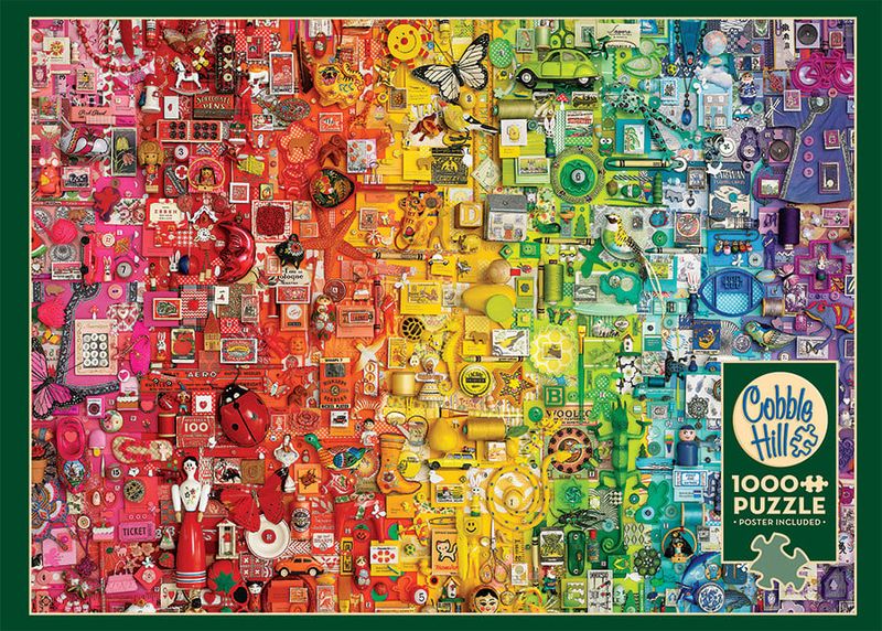 Colourful Rainbow 1000pc Puzzle