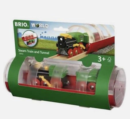 Brio Steam Train and Tunnel