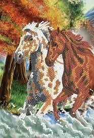 Crystal Art Notebook-  Wild Horses