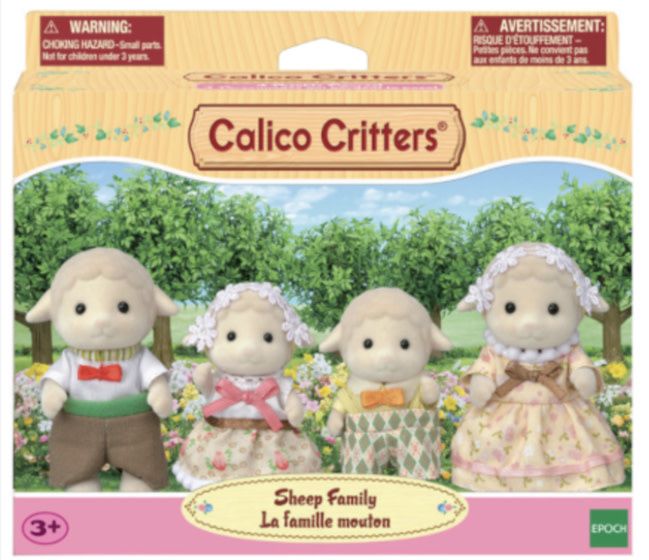 Calico Critters Sheep Family