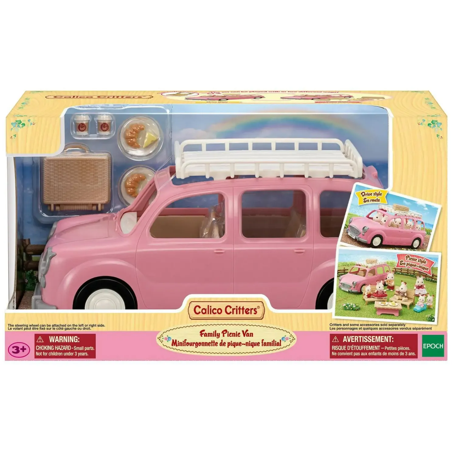 Calico Critters Family Picnic Van