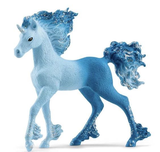 Elementa Water Flame Unicorn Foal