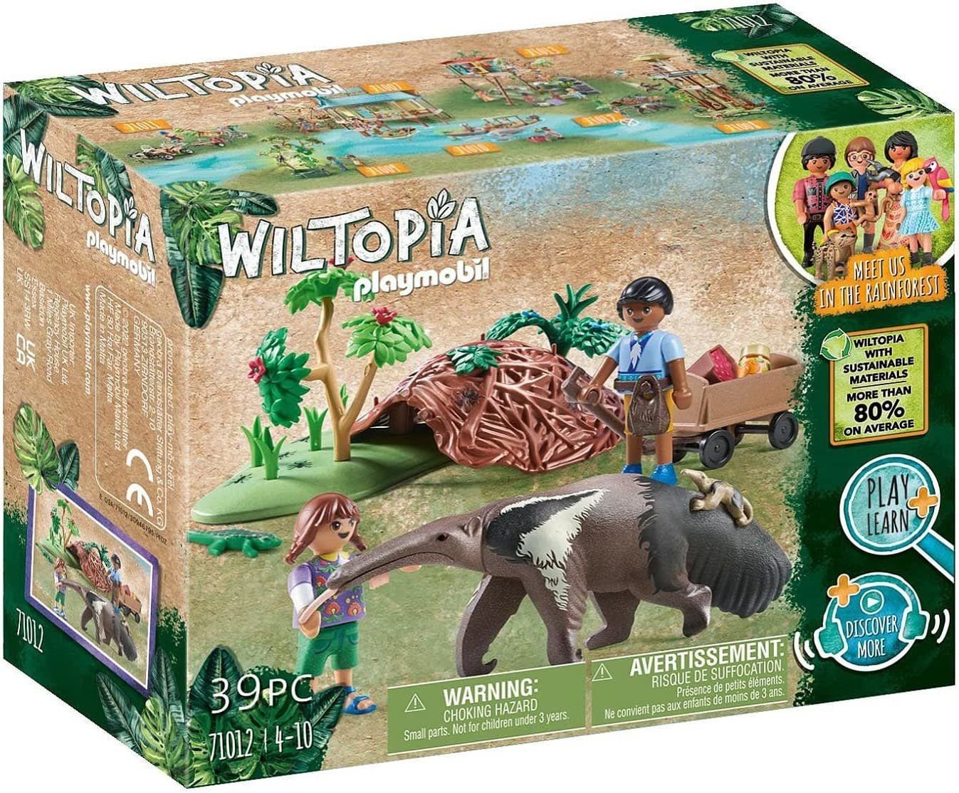 Wiltopia Anteater Care