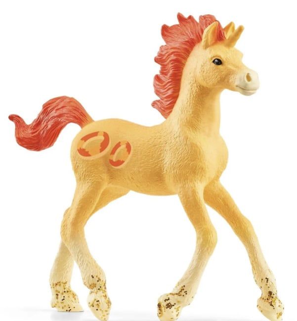 Peach Rings Unicorn Foal