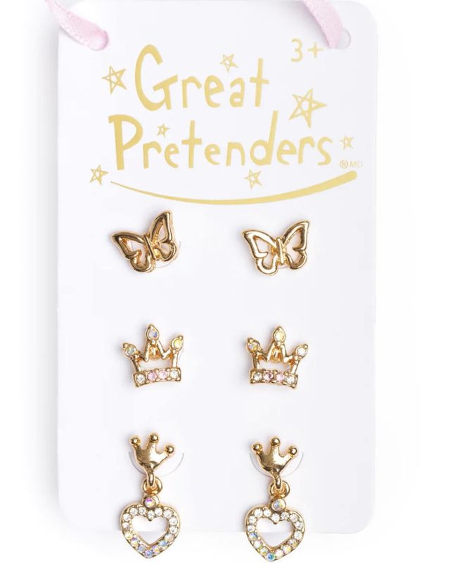 Boutique Royal Crown Studded Earrings