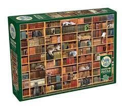 The Cat Library 1000pc Puzzle