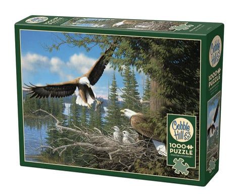 Nesting Eagles 1000pc Puzzle