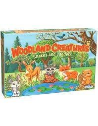 Woodland Creatures Snakes and Ladders