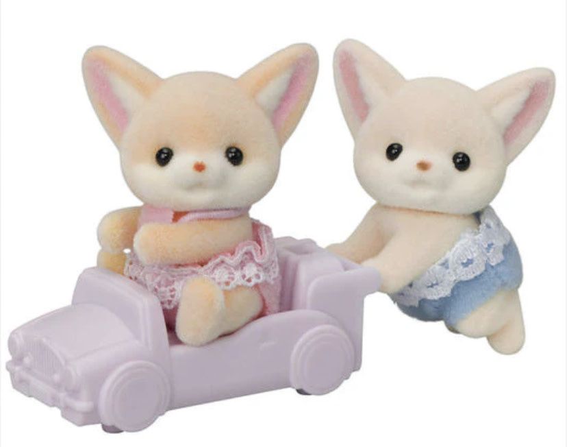 Calico Critters Fennec Fox Twins