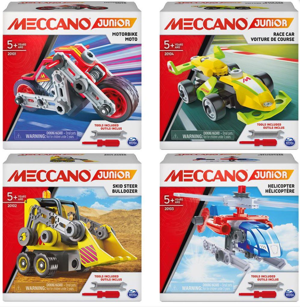 Meccano Jr Action Builds