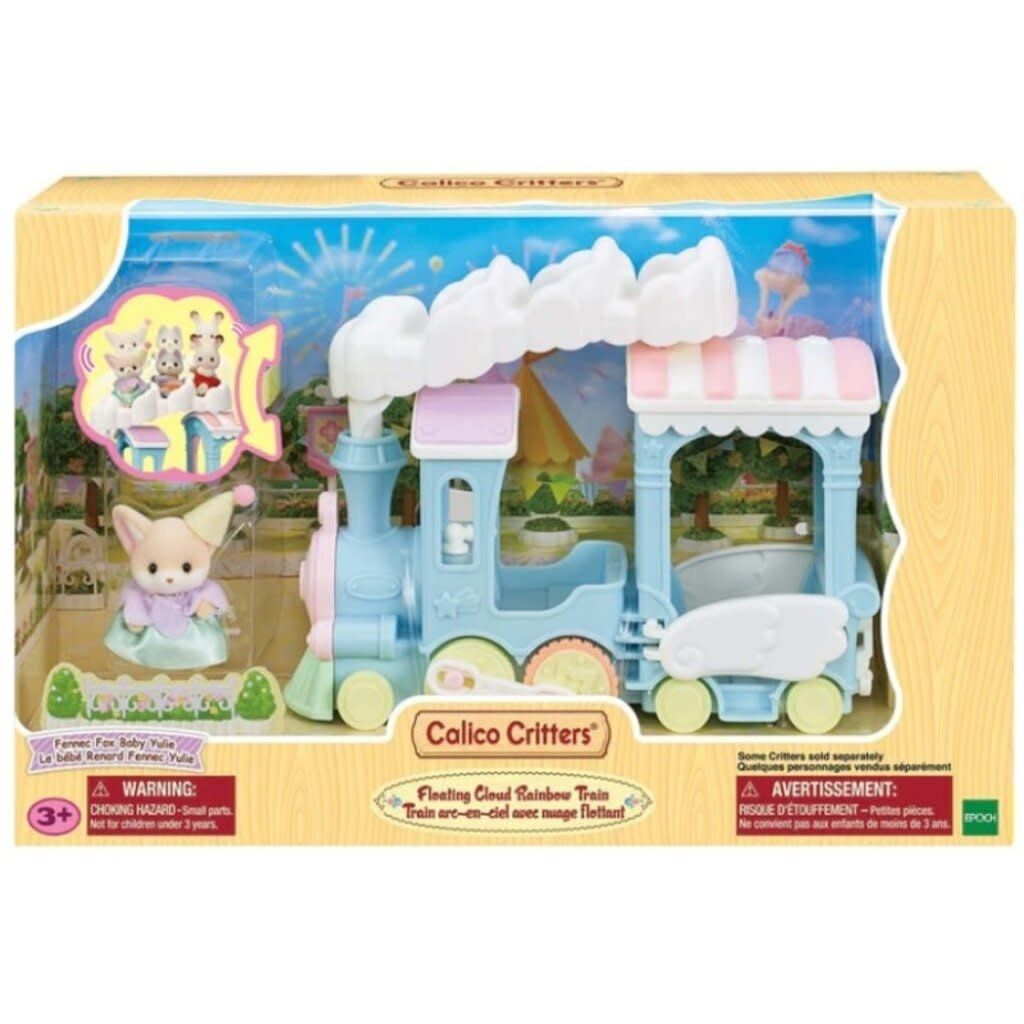 Calico Critters Cloud Rainbow Train