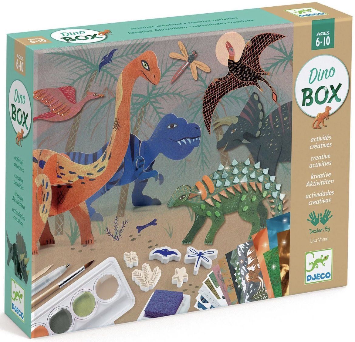 Dino Box  Art Kit 6-10