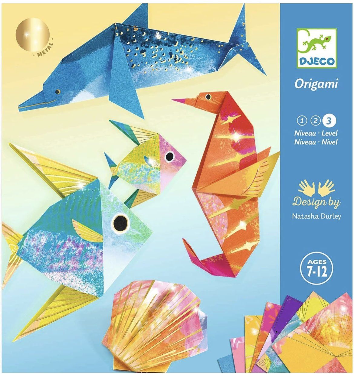 Sea Creatures Origami Kit 7-12