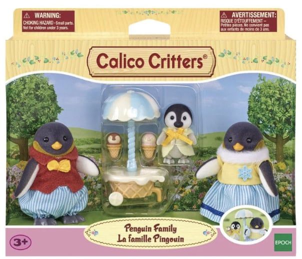 Calico Critters Penguin Family