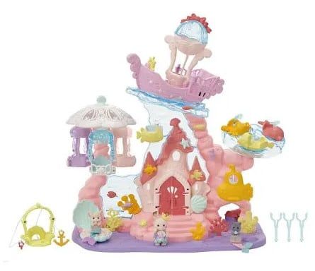Calico Critter Baby Mermaid Castle