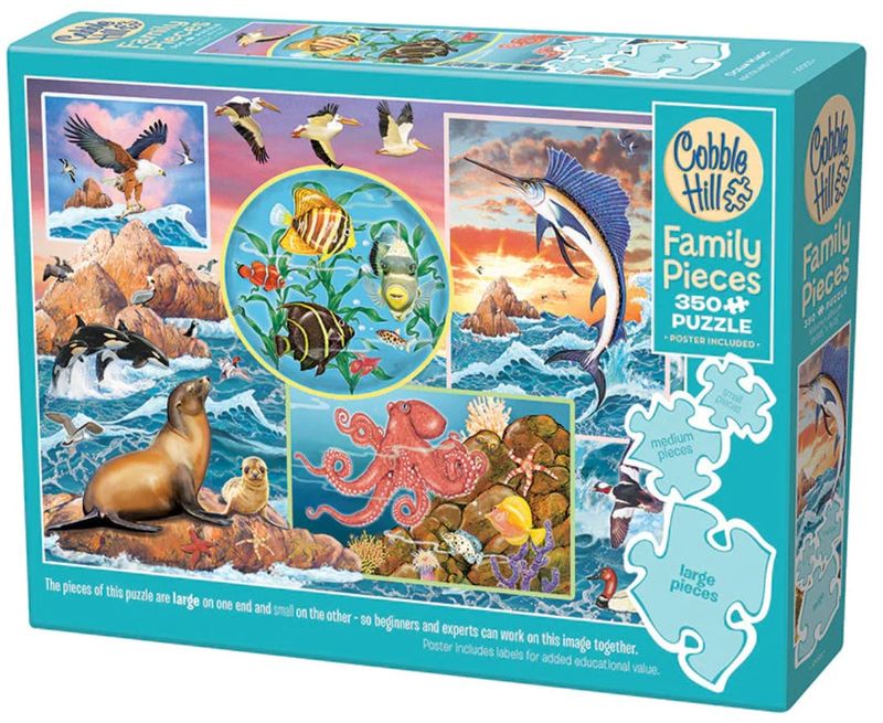 Ocean Magic 350pc Family Puzzle