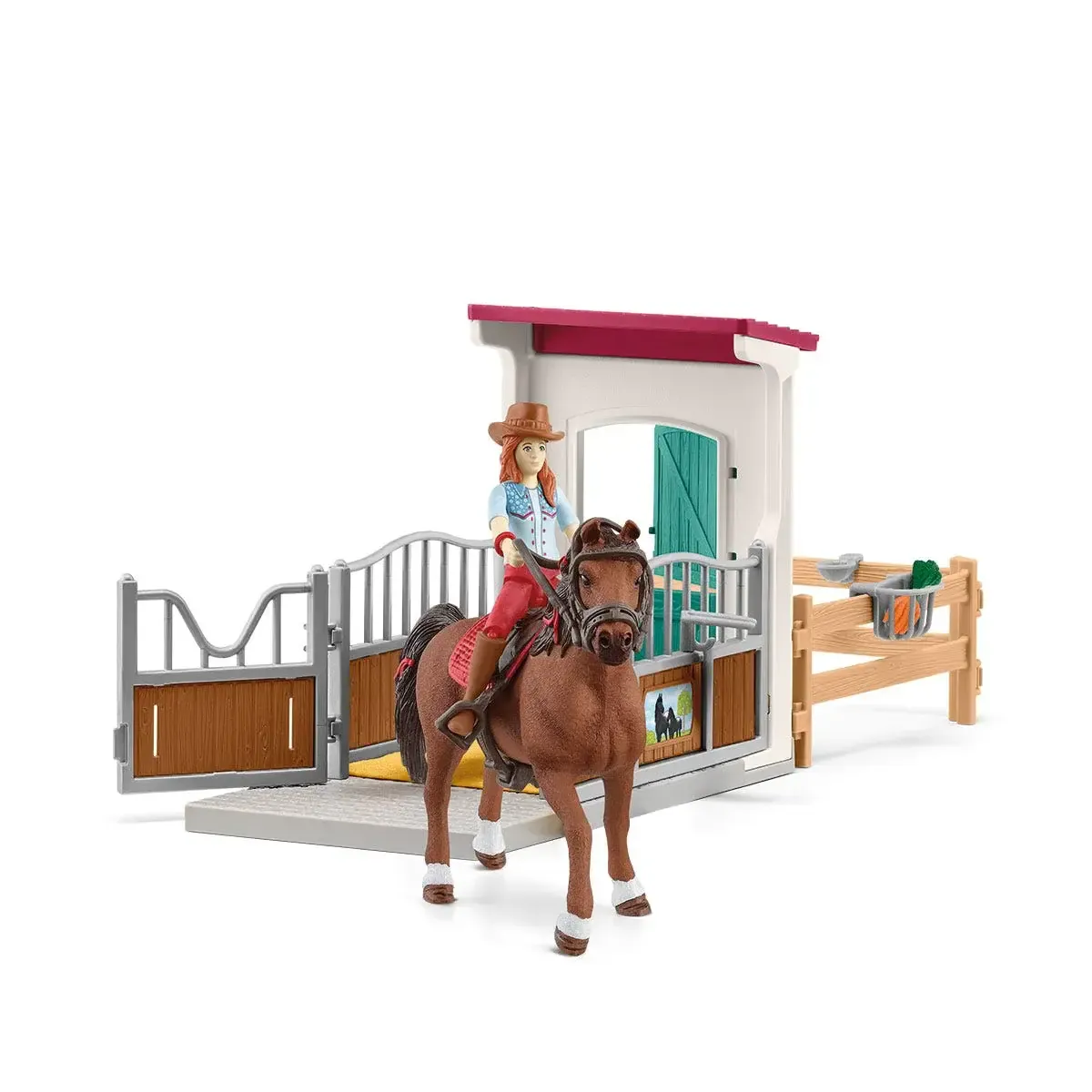 Horse Box with Hannah and Cayenne