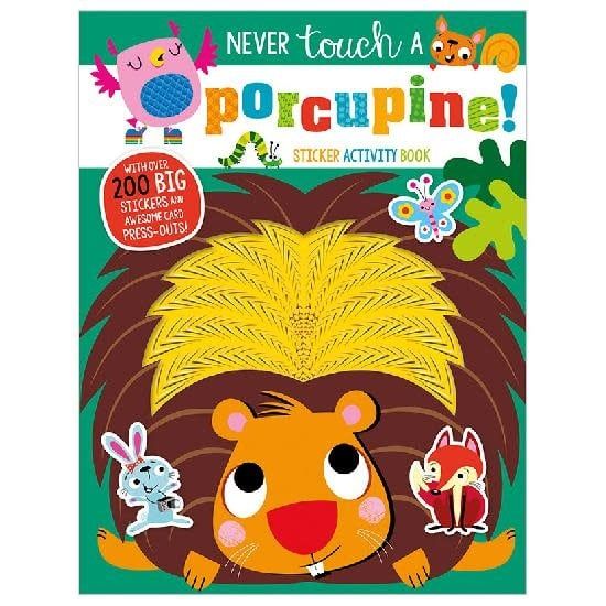 Never Touch a Porcupine Sticker Activity Book