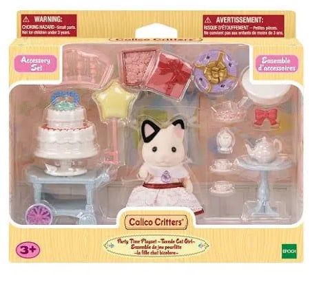 Party Time Playset - Tuxedo Cat Girl