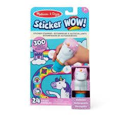 Sticker Wow Unicorns with Book and Stickers
