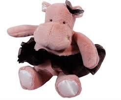 Pink Hippo with Tutu