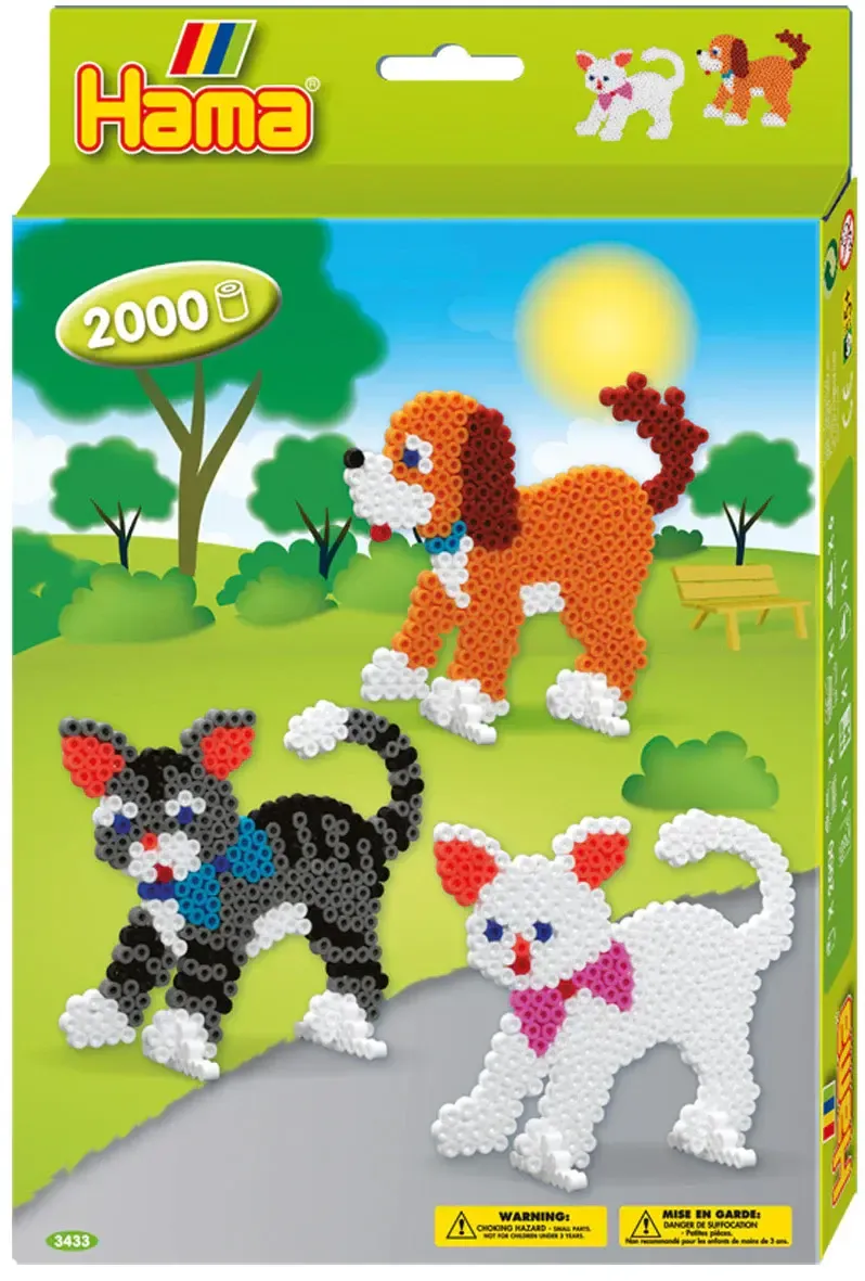 Hama Hanging Box Dogs and Cats