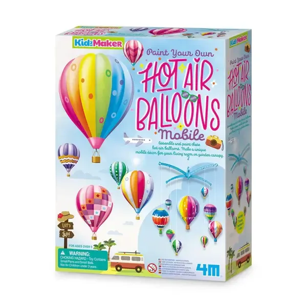 Kidzmaker Hot Air Balloon Mobil