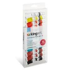 King Arts 12ml Acrylic Paint Set