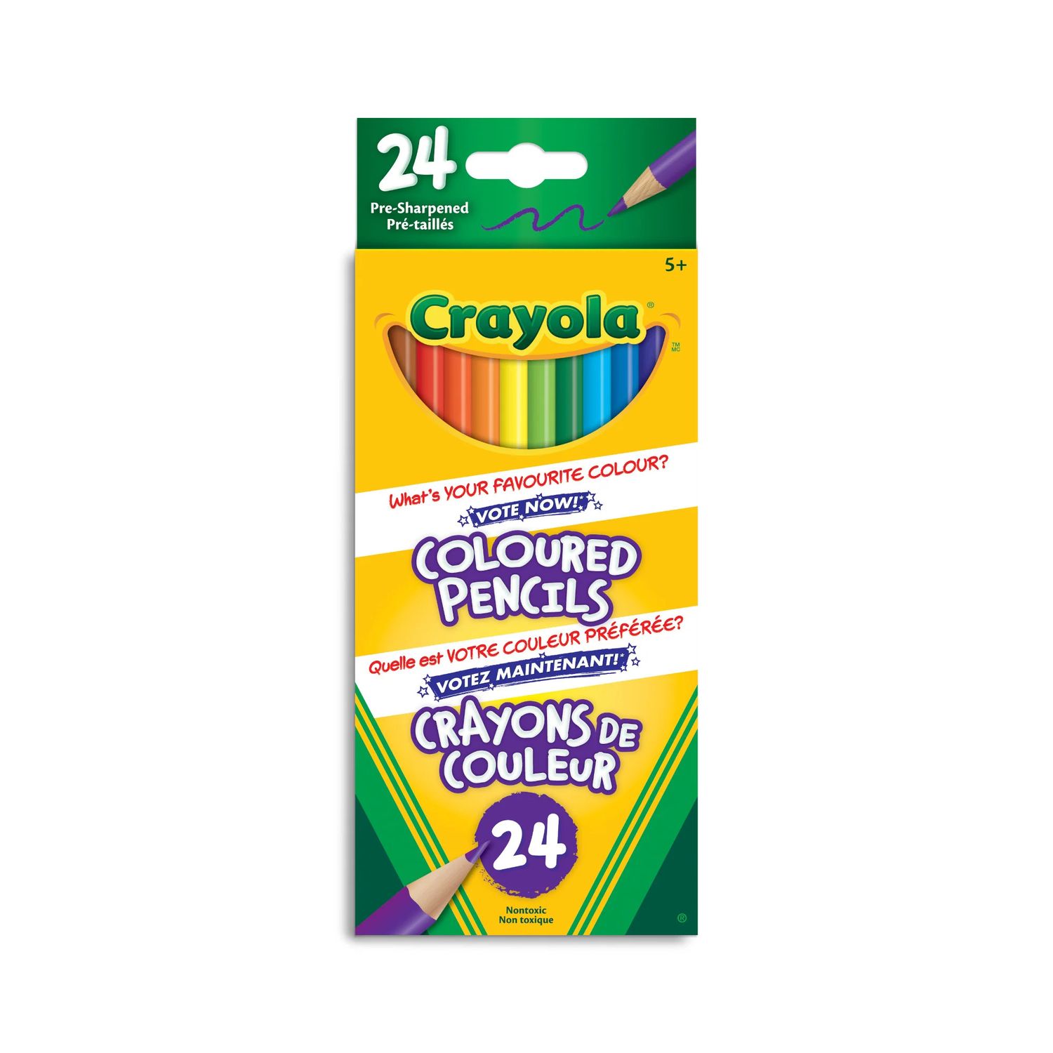 Crayola Coloured Pencils 24pk