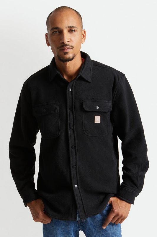 Brixton Bowery Arctic Fleece - Black